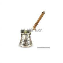 Silver Embossed Turkish Coffee Pot
