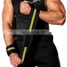 Weight Lifting Wristband Elastic Breathable Wrist Wraps Brace Bandage Gym Fitness Weightlifting Training Sport Wrist Brace thumbnail-1