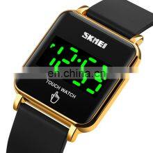 New Model Skmei 1744 Rose Gold Black Wrist Watch Women Led Sport Digital Wristwatch Waterproof thumbnail-2