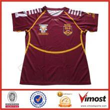 Custom Sublimation Rugby Jersey with Good Quality Design for You