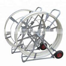 Best Price Flexible 8mm 200m Detectable Fiberglass Cable Push Pull Rodder Cable Pulling Tool Fiberglass Duct Rodders thumbnail-5