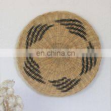 Hot Wicker Rattan Wall Decor High Quality Wovem WIcker Wall Decoration Wholesale Vietnam Supplier thumbnail-1