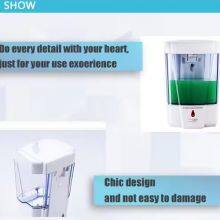 Induction Automatic Soap Dispenser, Home Bathroom Wall Mounted Liquid Hand Soap Dispenser thumbnail-3