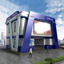 Large Police Duty Workstation, Police Duty Booth, Traffic Command Booth, Prefabricated Police Station, Highway Toll Service Booth thumbnail-4