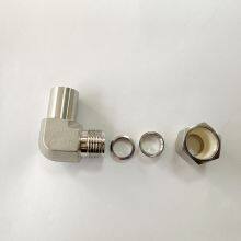 Corrosion-Resistant Double Ferrule Elbow for Chemical Processing thumbnail-3