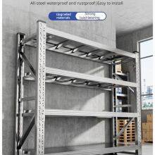 Rustproof Commercial 201 Stainless Steel Kitchen Rack | 4-Layer Adjustable Food Storage Shelving Nearby-get it Tomorrow thumbnail-1