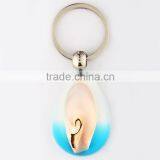 2016 Hot Selling Keychain With Real Sealife Peacock Shell thumbnail-3