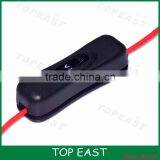 Copper Fire Resistance Lamp In-line Cord Line Switches With UL CE