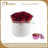 Hot selling cylindrical flower tube box
white flower boxes
