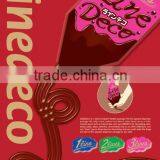 Easy to Use Flexible Plastic Pencil Shaped Jam Packaging Pouch With Multiple Functions Made in Japan