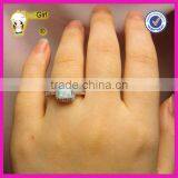 Sterling Silver 925 Opal Ring Cubic Zirconia Opal CZ Ring Birthday Gift for Sister thumbnail-4