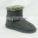 Grey fashion women warm winter snow boots