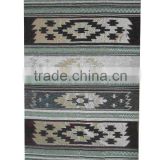Indonesia New Muslim Yarn-dyed Jacquard Stripes Chenille Fashion Prayer Mat XN-014