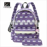 2016 new cheap school backpack / hot sale school backpack / lovely canvas backpack for teenagers girls boys