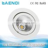 Professional LED Adjustable COB Downlight 15W for Commercial Lighting thumbnail-1