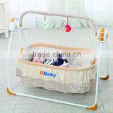 2016 Hot Electric Foldable Baby Crib Rocking Bed & Chair With Remote Control and Mosquito Net Quality Choice Most Popular