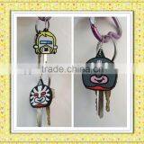 for Promotional Gifts Design 2013 Fashion Silicone or Pvc Novel Key Head Cover