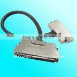 SCSI 50pin to SCSI 50Pin Cable for Printer Zinc Alloy Assembly