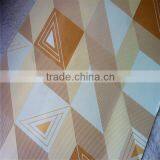 Modern Style Wall Paper Orange Colour