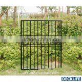 Aluminum Fence Gate Swimming Pool Fencing Gate Flat Top Black Color F500 thumbnail-1