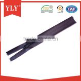 Nylon garment auto lock zipper