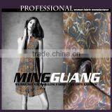 2015 Latest Design Polyester Digital Print Women Dress Cotton Rose Print Fabric