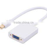 Latest Thunderbolt Mini Displayport Dp To Vga Adapter Tv Av Hdtv Cable For Mac