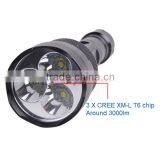 TP-1868 5000LM High Power 20w LED Torch Light With 3 Pcs T6 LED thumbnail-3