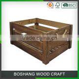 Vintage Wooden Storage Crate With Lids thumbnail-4