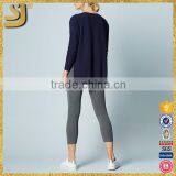SHANGYI Fashion Custom Slim Women Plain Casual Leggings thumbnail-6