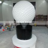 Fiberglass Large Golf Ball Statue Fiberglass Giant Golf Ball
