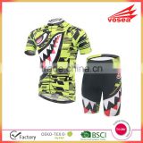 Fashionable Bib Short Cycling Jersey With OEM Service
