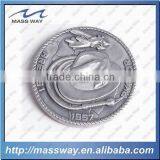 Customized Zinc Alloy Antique Bronze Copper 3D Metal Old Color Coin thumbnail-4