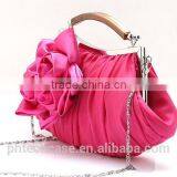 2015 New Arrival Women Soft Monogrammable Seersucker Cotton Stripe Material Seersucker Cosmtic Bag Makeup Bag S thumbnail-3