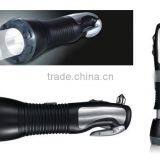 2015 New Design 3 in 1 Multi Emergency Break Glass Hammer With Seat Belt Cutter and Torch thumbnail-2