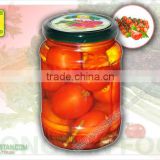 Pickled tomato in jar / Pickled big tomato / Tomato vinegar