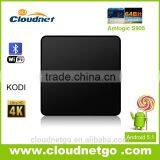 Cloudnetgo Android 5.1 TV Box in Amlogic S905 Chipset Support 4K UHD 60Ghz,10 Bit Android TV Box With Kodi 15.2 1/2G+8G thumbnail-2
