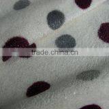 Foil Printed Coral Fleece Fabric thumbnail-1
