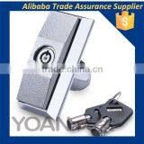 Zinc alloy handle lock for ATM with master key