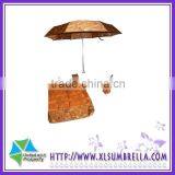 19.5''Plastic Pongee Shopping Bag 5 Foldable Umbrella