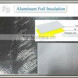 double sided fiberglass with aluminium foil faced foam insulation