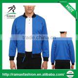 Ramax Custom Men Classic Front Zip Bomber Neoprene Jacket thumbnail-1