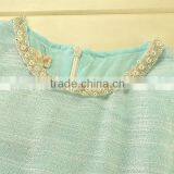 Aqua Pink Color Kids Party Wear Dresses for Girls of 2-6 Years thumbnail-2