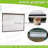 electric pull down projector screen