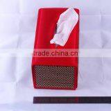 Wooden Facial Fabric Tissue Box Design