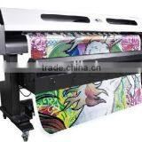 1.8m width ECO SOLVENT PRINTER, with 2 ORIGINAL ESPON DX5 print heads