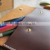 2016 Good Quality Customized Genuine Leather Pen Case thumbnail-5