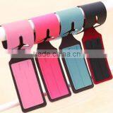 High Quality Leather Luggage Tag / Traval Tag / Airplane Bag Tag thumbnail-1