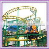 Amusement Park Exciting and Thrilling Roller Coaster