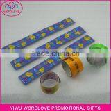 Heat Transfer Full Color Printing PVC Slap Wrap Band Wide Wristbands thumbnail-6